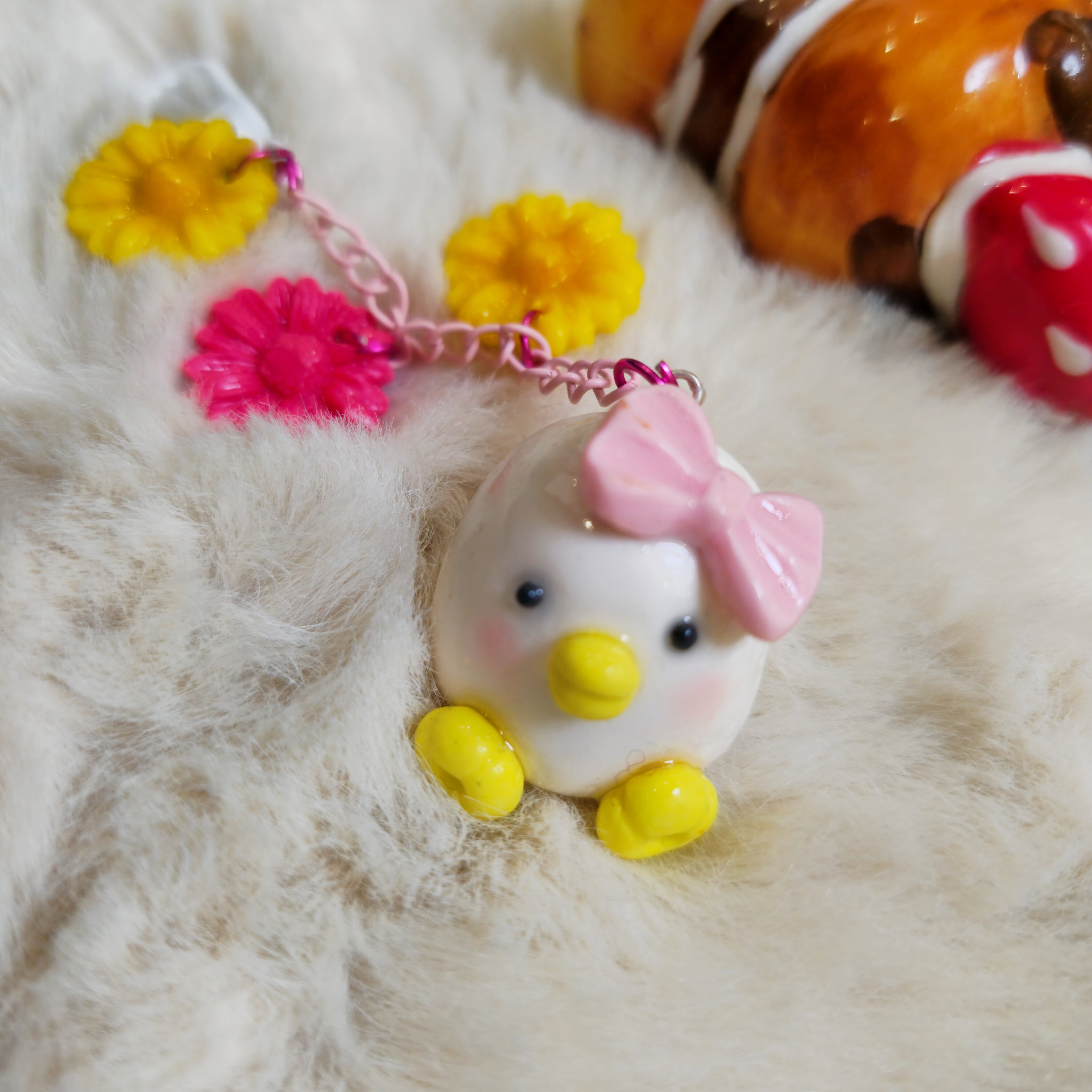 Chibi Chick keychain