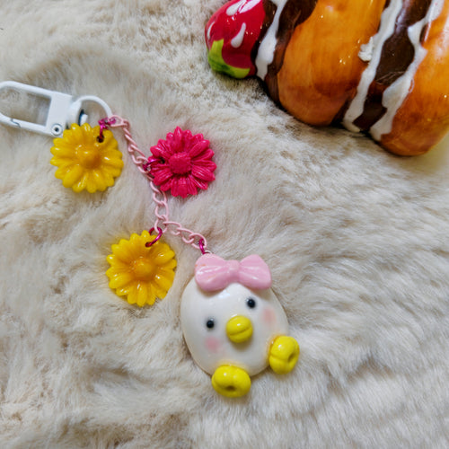 Chibi Chick keychain