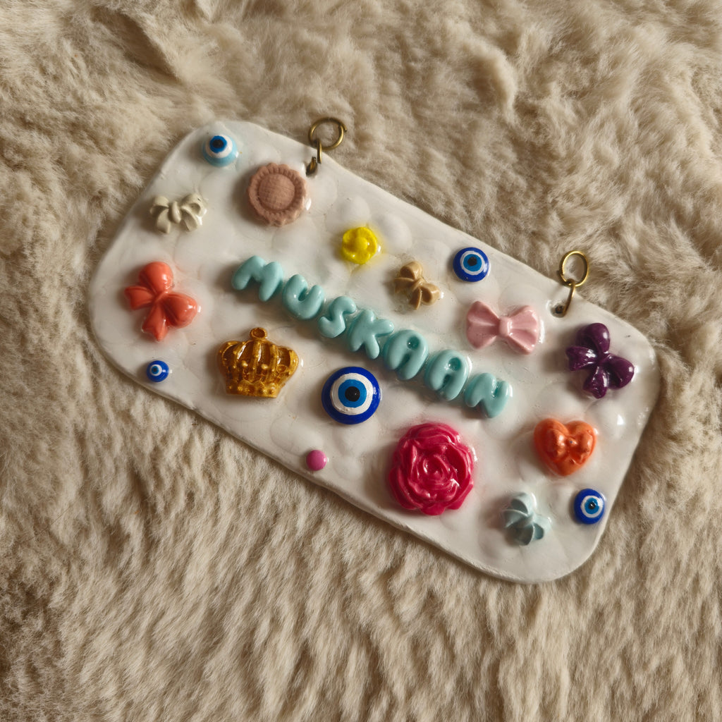 Tiny Treasures Nameplate - Hanging