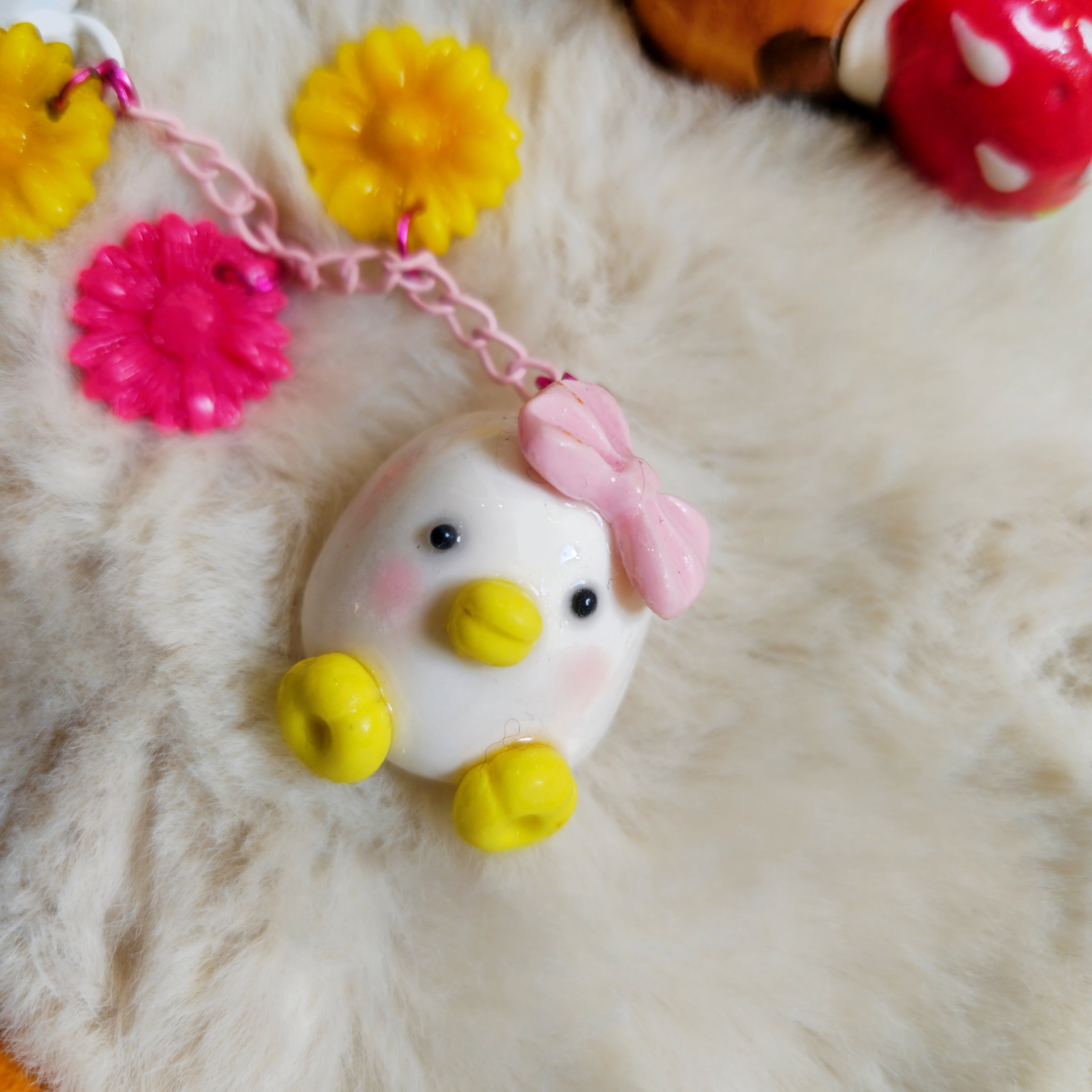 Chibi Chick keychain